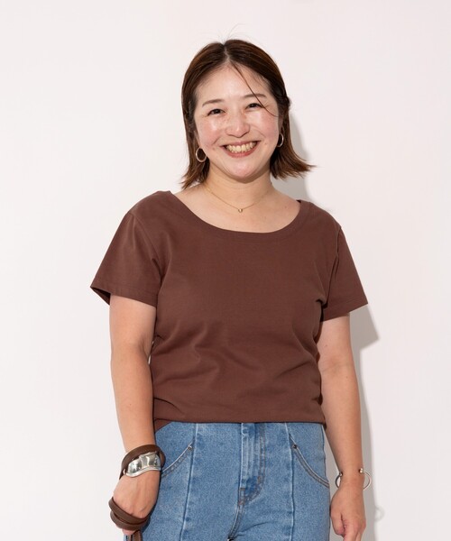 骨スト商品 セール】＜骨格ストレートさん向け＞骨格別 Tシャツ STRAIGHT（Tシャツ