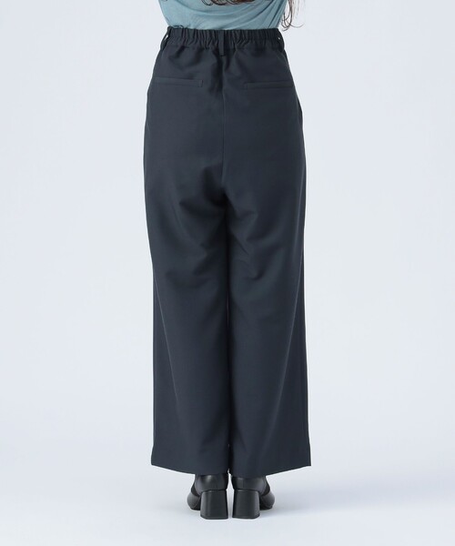 BEAMS HEART（ビームスハート）の「ラップ タック スラックス（スラックス・レディース・グレー/ネイビー・FREE）」の13枚目の写真