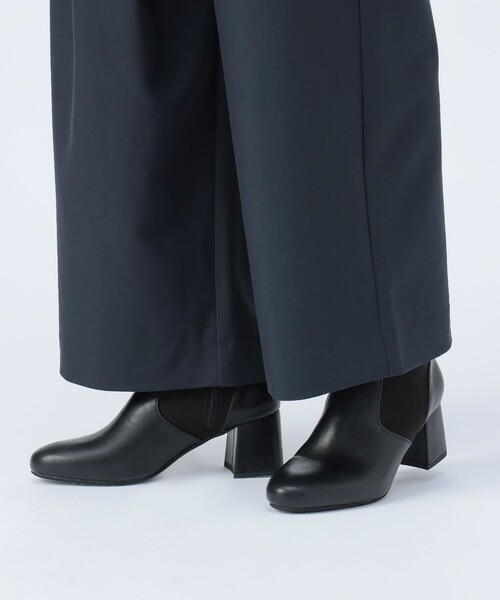 BEAMS HEART（ビームスハート）の「ラップ タック スラックス（スラックス・レディース・グレー/ネイビー・FREE）」の15枚目の写真