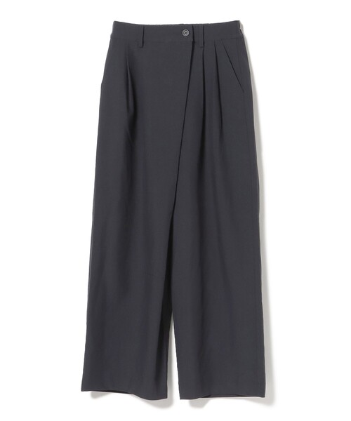 BEAMS HEART（ビームスハート）の「ラップ タック スラックス（スラックス・レディース・グレー/ネイビー・FREE）」の17枚目の写真