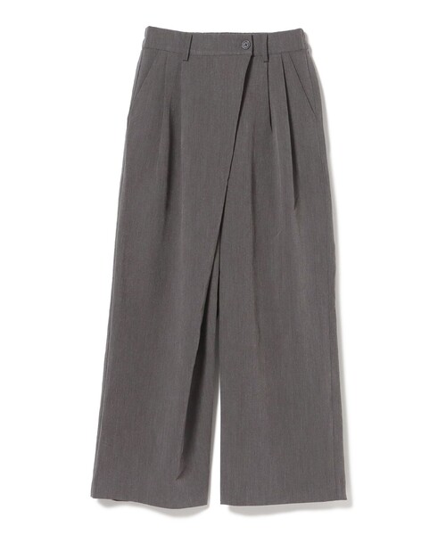 BEAMS HEART（ビームスハート）の「ラップ タック スラックス（スラックス・レディース・グレー/ネイビー・FREE）」の21枚目の写真