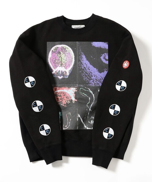 C.E(シーイー)の「C.E / Xo RIFF CREW NECK(スウェット・メンズ・ブラック・X-LARGE/LARGE/MEDIUM)」の5枚目の写真