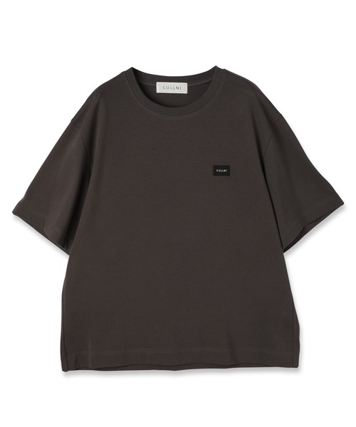 CULLNI（クルニ）の「The Basic Embroidery Patch Short Sleeve Pullover（Tシャツ/カットソー・メンズ・ブラック/グリーン系/ホワイト/チャコール・2/1/0）」の3枚目の写真