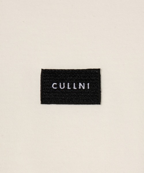 CULLNI（クルニ）の「The Basic Embroidery Patch Short Sleeve Pullover（Tシャツ/カットソー・メンズ・ブラック/グリーン系/ホワイト/チャコール・2/1/0）」の7枚目の写真