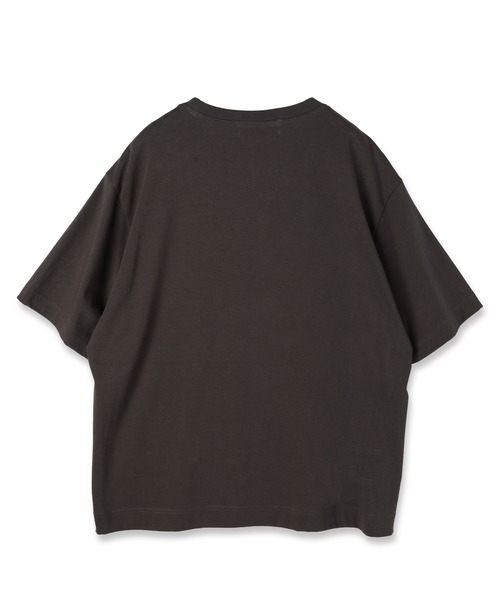 CULLNI（クルニ）の「The Basic Embroidery Patch Short Sleeve Pullover（Tシャツ/カットソー・メンズ・ブラック/グリーン系/ホワイト/チャコール・2/1/0）」の12枚目の写真