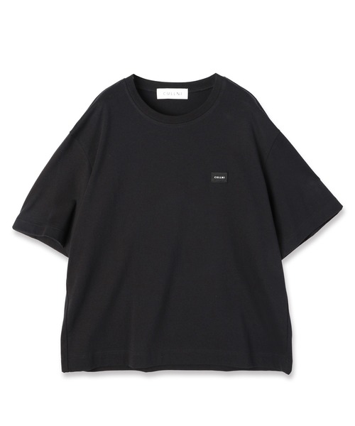 CULLNI（クルニ）の「The Basic Embroidery Patch Short Sleeve Pullover（Tシャツ/カットソー・メンズ・ブラック/グリーン系/ホワイト/チャコール・2/1/0）」の15枚目の写真