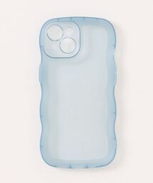 BAYBLO（ベイブロ）の「(SB)【iPhone16/iPhone16Pro/iPhone16Pro max 対応】韓国風 ニュアンス ウェーブ カラークリア iPhoneケース（スマホケース/カバー・メンズ）」