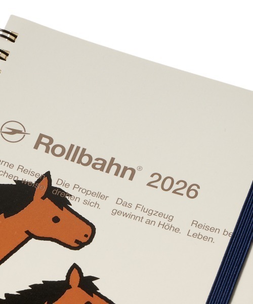 Rollbahn（ロルバーン）の「【2026年版／2025年10月始まり手帳】ロルバーンダイアリー ログチャート ポニー L（手帳/メモ帳・レディース・ライトイエロー/クリーム/ライトピンク/ライトブルー/ブラック/グリーン・FREE）」の16枚目の写真