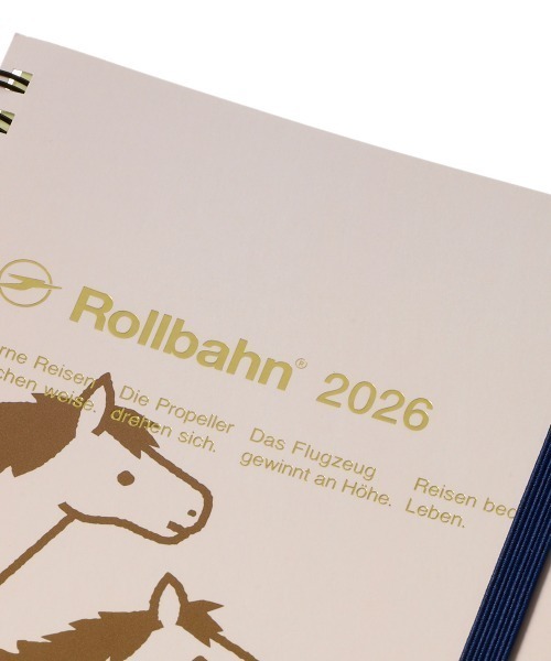 Rollbahn（ロルバーン）の「【2026年版／2025年10月始まり手帳】ロルバーンダイアリー ログチャート ポニー L（手帳/メモ帳・レディース・ライトイエロー/クリーム/ライトピンク/ライトブルー/ブラック/グリーン・FREE）」の17枚目の写真