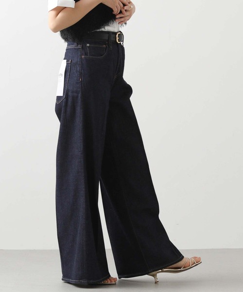 Healthy denim（ヘルシーデニム）の「ＷｉｌｄＧｉｎｇｅｒ＿Ｒ（デニムパンツ・レディース・ネイビー系・25/24/23）」の10枚目の写真