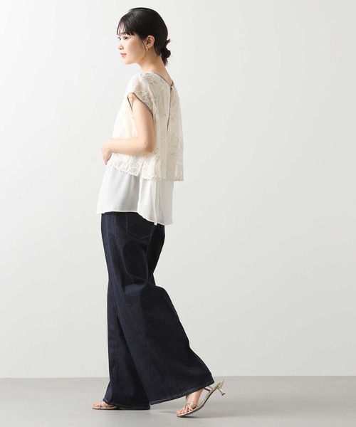 Healthy denim（ヘルシーデニム）の「ＷｉｌｄＧｉｎｇｅｒ＿Ｒ（デニムパンツ・レディース・ネイビー系・25/24/23）」の21枚目の写真