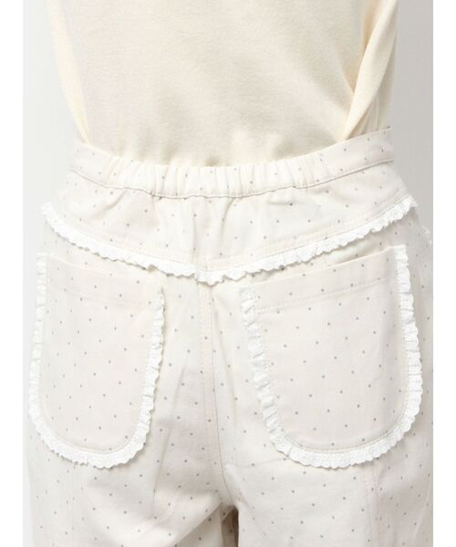 merry jenny（メリージェニー）の「lulu dot ribbon pants（スラックス・レディース・オフホワイト/ブラック・FREE）」の22枚目の写真