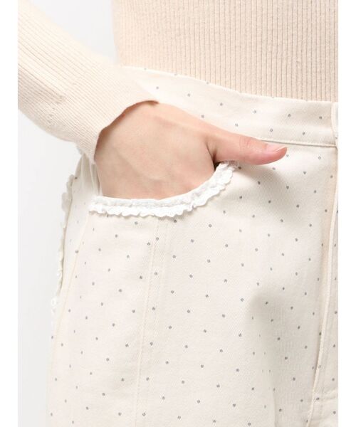 merry jenny（メリージェニー）の「lulu dot ribbon pants（スラックス