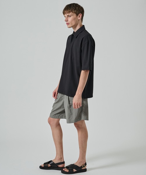 STUDIOUS（ステュディオス）の「TECHNOCLEAN リラックスポロシャツ（ポロシャツ・メンズ・ブラック/ネイビー・1/2）」の17枚目の写真