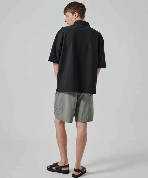 STUDIOUS（ステュディオス）の「TECHNOCLEAN リラックスポロシャツ（ポロシャツ・メンズ・ブラック/ネイビー・1/2）」の18枚目の写真
