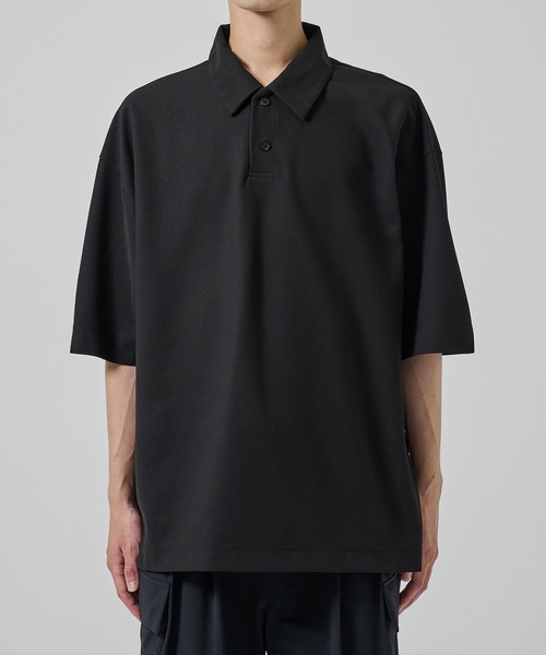 STUDIOUS（ステュディオス）の「TECHNOCLEAN リラックスポロシャツ（ポロシャツ・メンズ・ブラック/ネイビー・1/2）」の20枚目の写真