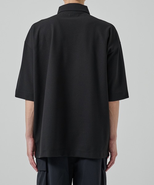 STUDIOUS（ステュディオス）の「TECHNOCLEAN リラックスポロシャツ（ポロシャツ・メンズ・ブラック/ネイビー・1/2）」の22枚目の写真