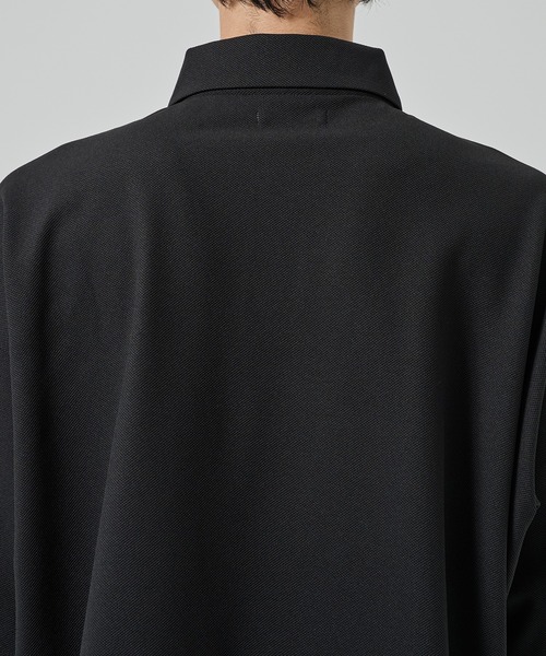 STUDIOUS（ステュディオス）の「TECHNOCLEAN リラックスポロシャツ（ポロシャツ・メンズ・ブラック/ネイビー・1/2）」の13枚目の写真