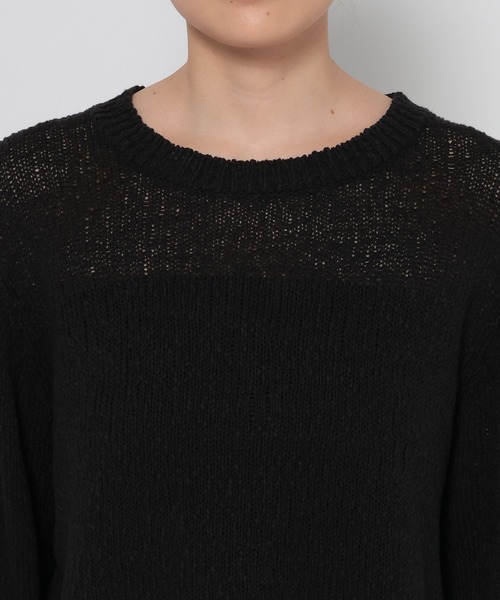 LOWRYS FARM（ローリーズファーム）の「スラブニットプルオーバー  577233（ニット/セーター・レディース・グレー/ブラック/ピンク/ベージュ・FREE）」の15枚目の写真