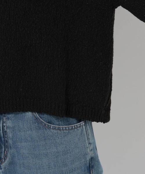 LOWRYS FARM（ローリーズファーム）の「スラブニットプルオーバー  577233（ニット/セーター・レディース・グレー/ブラック/ピンク/ベージュ・FREE）」の17枚目の写真