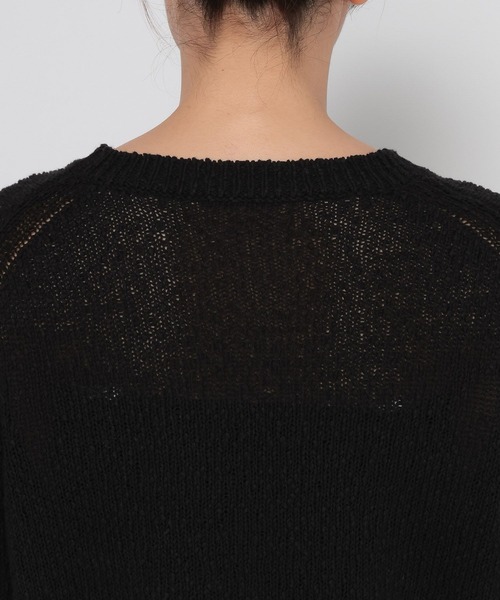 LOWRYS FARM（ローリーズファーム）の「スラブニットプルオーバー  577233（ニット/セーター・レディース・グレー/ブラック/ピンク/ベージュ・FREE）」の18枚目の写真