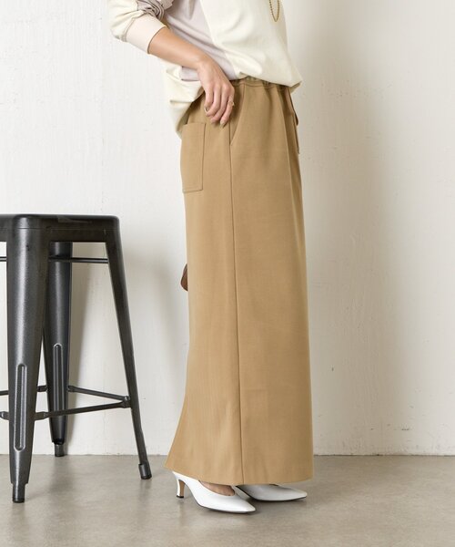 Jena espace merveilleux(ジェナ エスパスメルヴェイユ)の「ウールライクイージースカート(スカート・レディース・チャコールグレー/アイボリー/カーキ・FREE)」の21枚目の写真