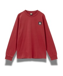 【LOGOS/ロゴス】 ユニセックス　ワンポイントロゴ ロングスリーブTシャツ