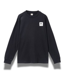 【LOGOS/ロゴス】 ユニセックス ワンポイントロゴ ロングスリーブTシャツ