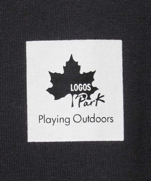 LOGOS(ロゴス)の「【LOGOS/ロゴス】 ユニセックス ワンポイントロゴ ロングスリーブTシャツ(Tシャツ/カットソー・メンズ・ベージュ/ネイビー/オフホワイト/ブラック/グリーン/レッド・M/XL/L)」の10枚目の写真