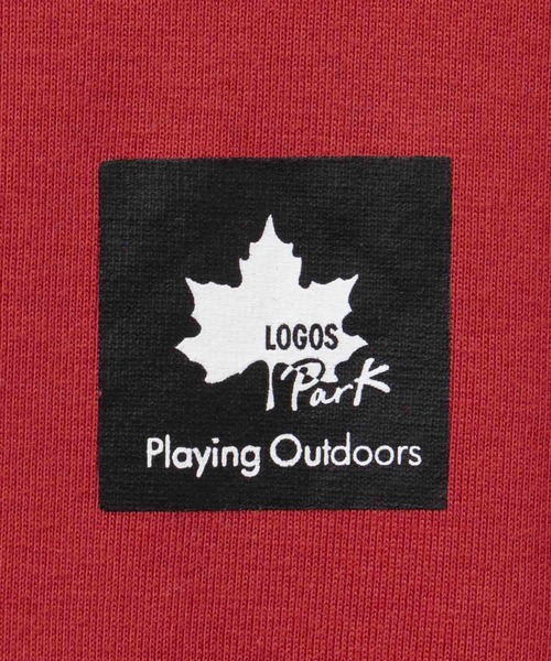 LOGOS(ロゴス)の「【LOGOS/ロゴス】 ユニセックス ワンポイントロゴ ロングスリーブTシャツ(Tシャツ/カットソー・メンズ・ベージュ/ネイビー/オフホワイト/ブラック/グリーン/レッド・M/XL/L)」の18枚目の写真