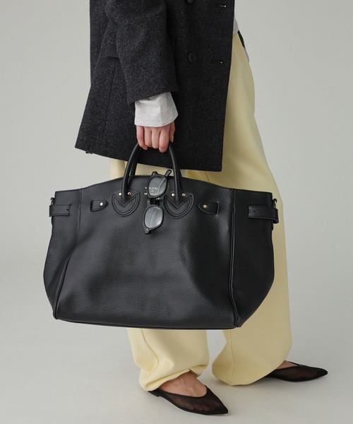 YOUNG＆OLSEN】BELTED TOTE M（ハンドバッグ）｜YOUNG&OLSEN The