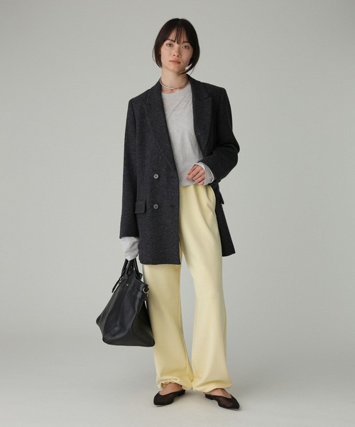 YOUNG&OLSEN The DRYGOODS STORE（ヤングアンドオルセン）の「【YOUNG＆OLSEN】BELTED TOTE M（ハンドバッグ・レディース・ブラック/ライトベージュ・フリー）」の12枚目の写真