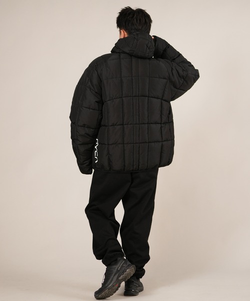 RVCA(ルーカ)の「RVCA/ルーカ LIGHT PUFF MIL JKT ジャケット BF042-751(その他アウター・メンズ・ブラック/カーキブラウン・M/L)」の7枚目の写真