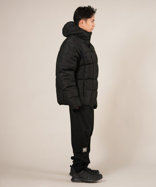 RVCA(ルーカ)の「RVCA/ルーカ LIGHT PUFF MIL JKT ジャケット BF042-751(その他アウター・メンズ・ブラック/カーキブラウン・M/L)」の8枚目の写真