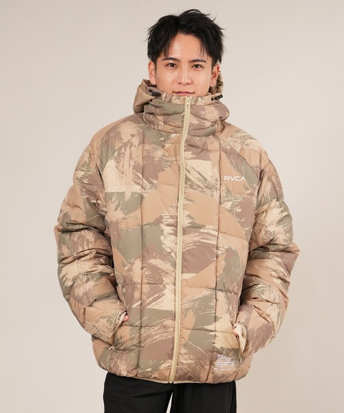 RVCA(ルーカ)の「RVCA/ルーカ LIGHT PUFF MIL JKT ジャケット BF042-751(その他アウター・メンズ・ブラック/カーキブラウン・M/L)」の9枚目の写真