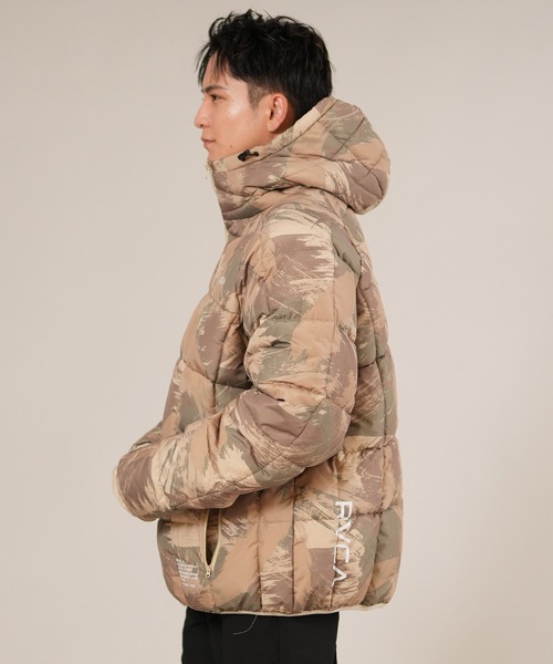 RVCA(ルーカ)の「RVCA/ルーカ LIGHT PUFF MIL JKT ジャケット BF042-751(その他アウター・メンズ・ブラック/カーキブラウン・M/L)」の10枚目の写真