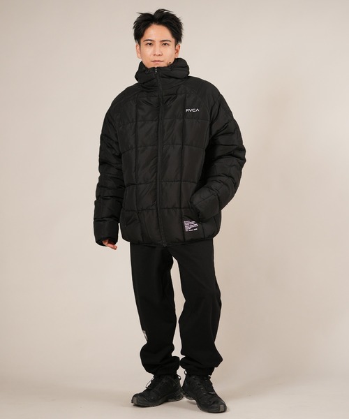 RVCA(ルーカ)の「RVCA/ルーカ LIGHT PUFF MIL JKT ジャケット BF042-751(その他アウター・メンズ・ブラック/カーキブラウン・M/L)」の6枚目の写真