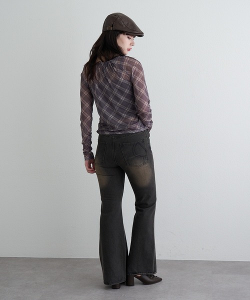 RAY CASSIN(レイカズン)の「シアーカーデランジェリーキャミセット(シャツ/ブラウス・レディース・ブラウン系その他2/アイボリー/ブラック/ブラック系その他2/ブラウン・FREE)」の20枚目の写真