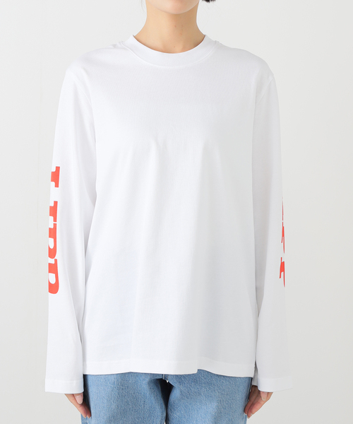 IENA（イエナ）の「GIFT SHOP/ギフトショップ Long Sleeve T-shirt Tシャツ BRASSERIE LIPP（Tシャツ/カットソー・レディース・ホワイト・FREE）」の8枚目の写真