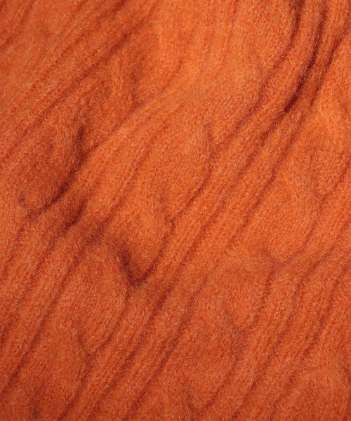 Paul Smith（ポールスミス）の「ラグランスリーブ ケーブルニット / 253408 564Z（ニット/セーター・メンズ・オレンジ・MEDIUM/LARGE/X-LARGE）」の8枚目の写真