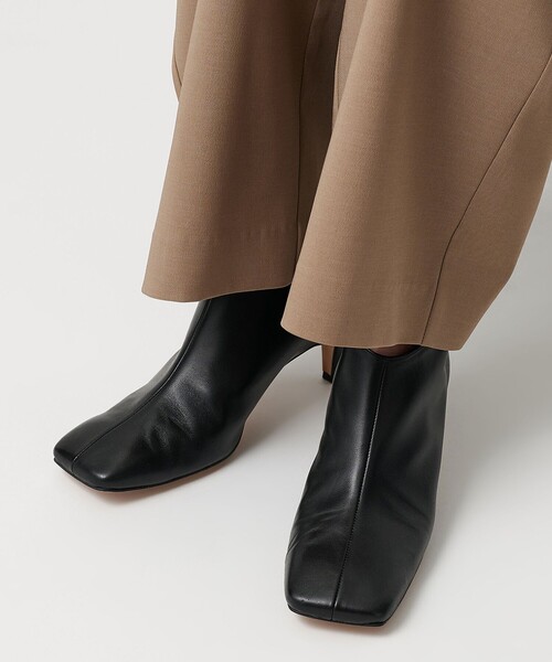 MARW UNITED ARROWS＋ODETTE E ODILE＞スクエア ショート ブーツ