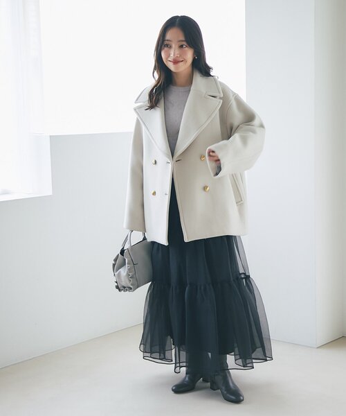 名品アップデート・最強愛され】ヘアリーウール前後2WAYカーディガン