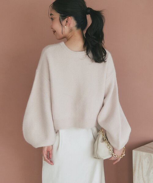 名品アップデート・最強愛され】ヘアリーウール前後2WAYカーディガン