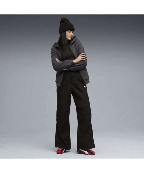 PUMA(プーマ)の「PUMA プーマ ウィメンズ ヨナ フルジップ フーディ(パーカー・レディース・ダークグレー/イエロー・MEDIUM/SMALL/X-SMALL/LARGE)」の13枚目の写真