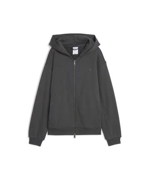 PUMA(プーマ)の「PUMA プーマ ウィメンズ ヨナ フルジップ フーディ(パーカー・レディース・ダークグレー/イエロー・MEDIUM/SMALL/X-SMALL/LARGE)」の10枚目の写真
