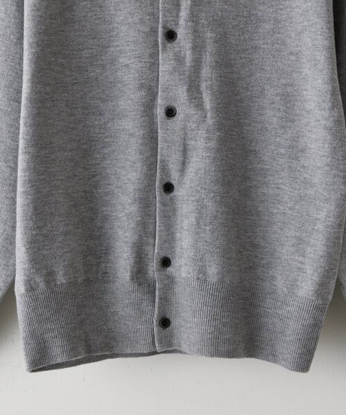 WHIMSIC（ウィムジック）の「【WHIMSIC】ファインニットシャツ（カーディガン/ボレロ・レディース・グレー/ブラウン/ネイビー・FREE）」の20枚目の写真
