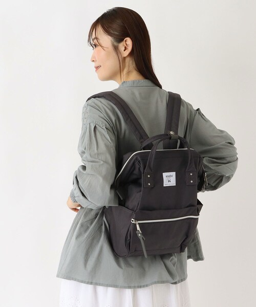 one'sterrace(ワンズテラス)の「anello CB 口金バックパック S(バックパック/リュック・レディース・グレー系その他7/ベージュ系その他7・99)」の21枚目の写真