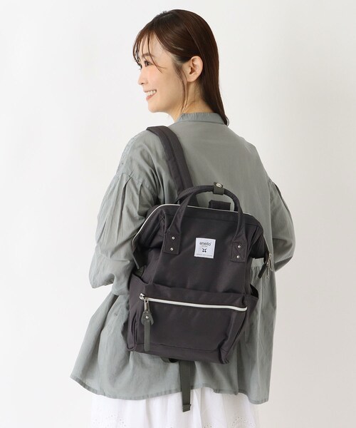 one'sterrace(ワンズテラス)の「anello CB 口金バックパック S(バックパック/リュック・レディース・グレー系その他7/ベージュ系その他7・99)」の22枚目の写真