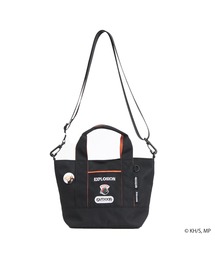 OUTDOOR PRODUCTS（アウトドアプロダクツ）の「【僕のヒーローアカデミア×OUTDOOR PRODUCTS】 缶バッチ付きトートショルダー（ショルダーバッグ）」