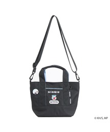 OUTDOOR PRODUCTS（アウトドアプロダクツ）の「【僕のヒーローアカデミア×OUTDOOR PRODUCTS】 缶バッチ付きトートショルダー（ショルダーバッグ）」